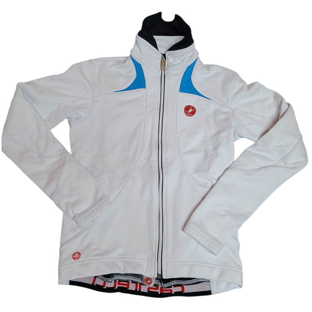 Castelli E Sei Protagonista Lined Winter Cycling Jersey  Pockets Sm Windstopper